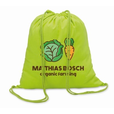 Mochila algodón 100 gr/m2  personalizable